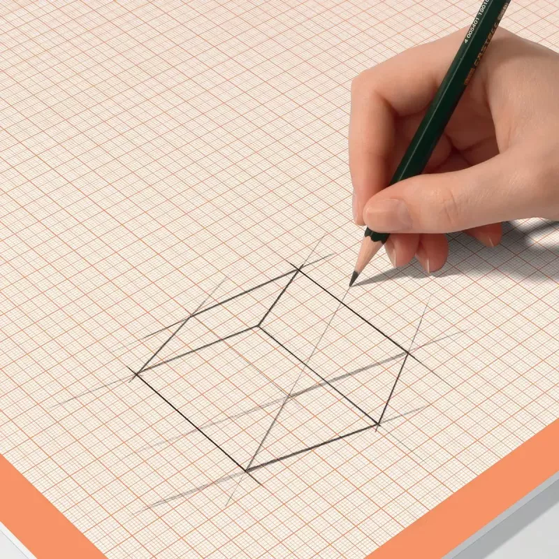 Podkładka na biurko Sigel HO270 — papierowa podkładka na biurko, pomarańczowo-biała, 595×410 mm