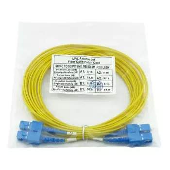 BlueOptics CAB-SMF-SC-SC-5-BO Kabel światłowodowy InfiniBand 5 m SC SC
