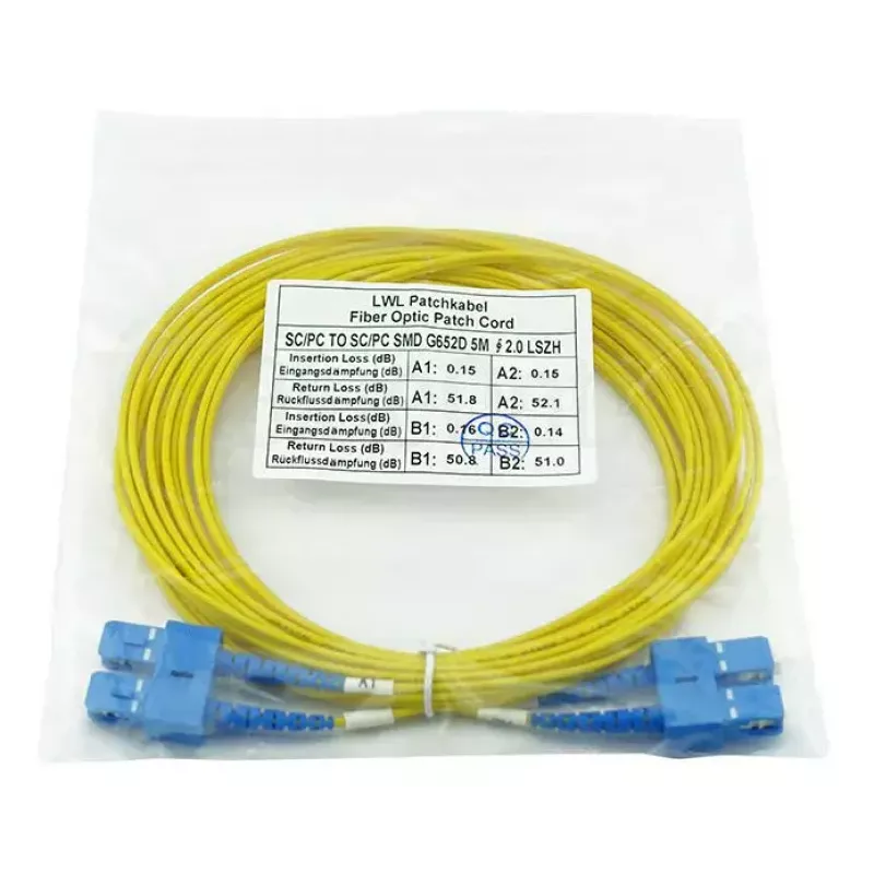 BlueOptics CAB-SMF-SC-SC-5-BO Kabel światłowodowy InfiniBand 5 m SC SC