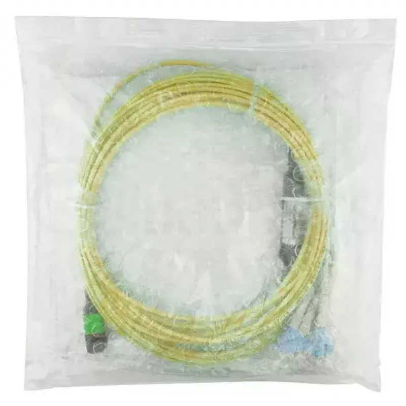 Kabel światłowodowy MPO 4x LC BlueOptics CBL-MPO12-4LC-SMF-10M 10 m G.657.A1