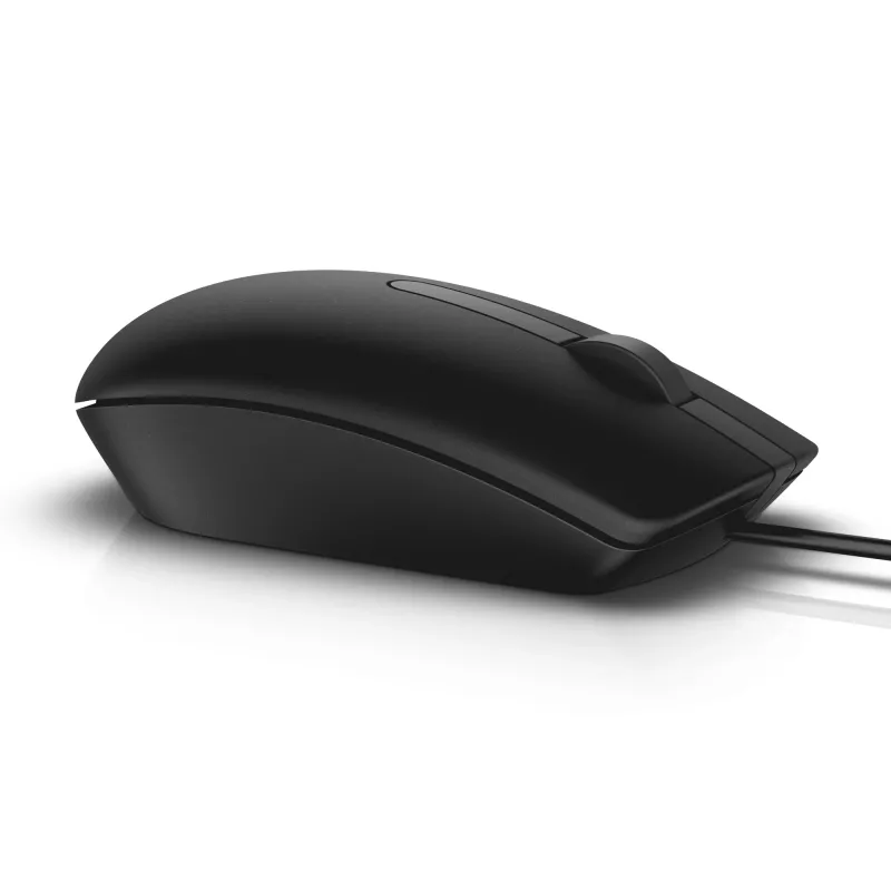 mysz DELL MS116 biurowa symetryczna USB typ A optyczna 1000 DPI