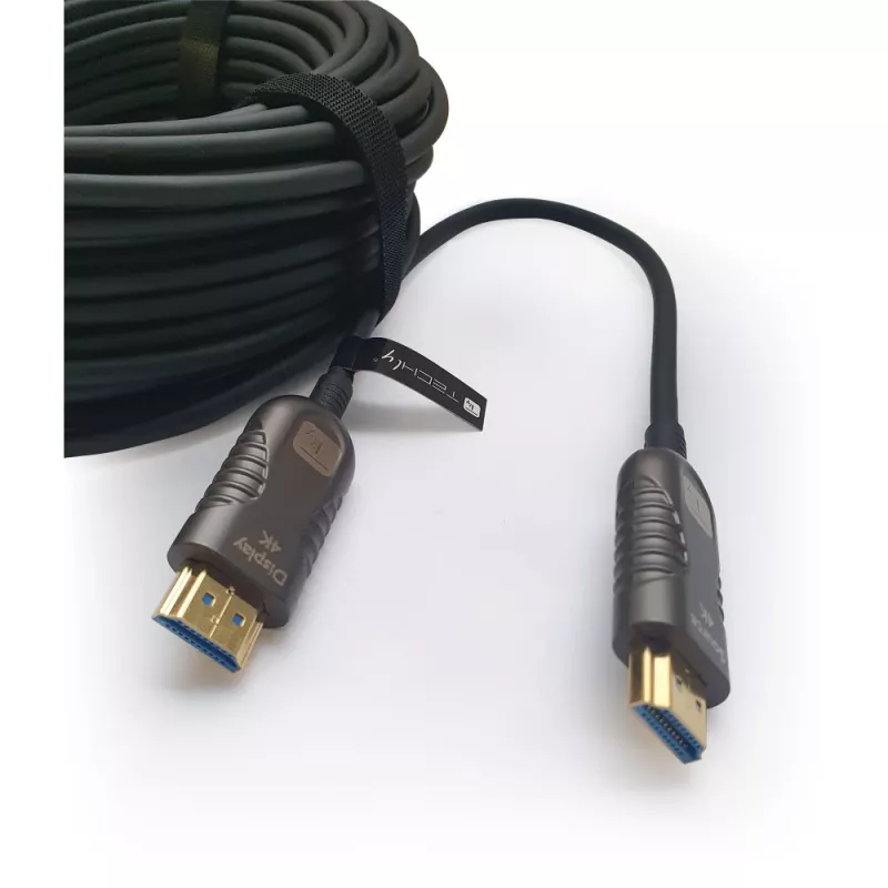 Techly ICOC HDMI-HY2-050 Kabel HDMI 50 m HDMI Typ A (Standardowy) Czarny