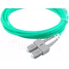 Kabel światłowodowy BlueOptics SFP3233EU0.5MK SC ST OM3 0.5 m Aqua
