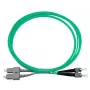 Kabel światłowodowy BlueOptics SFP3233EU0.5MK SC ST OM3 0.5 m Aqua