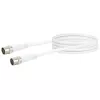 Kabel koncentryczny Schwaiger KDSK15042 F F 1,5 m biały