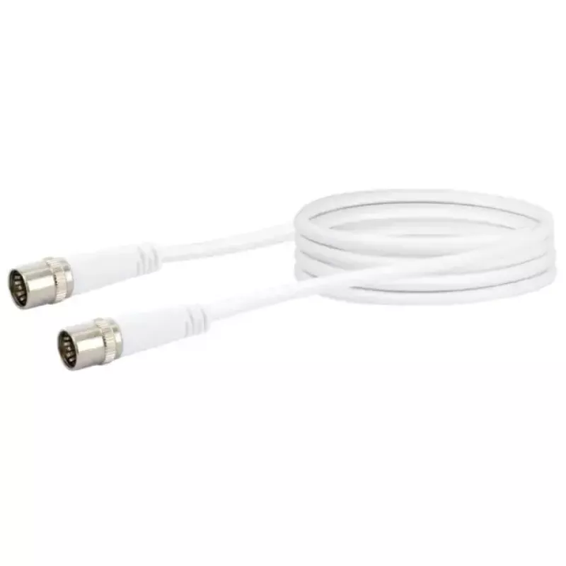 Kabel koncentryczny Schwaiger KDSK15042 F F 1,5 m biały