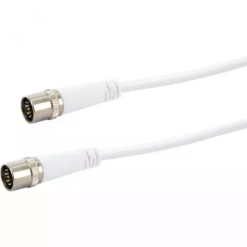 Kabel koncentryczny Schwaiger KDSK15042 F F 1,5 m biały