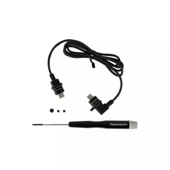 Zestaw akcesoriów Transcend TS-DBK3 czarny kabel 1m 73g