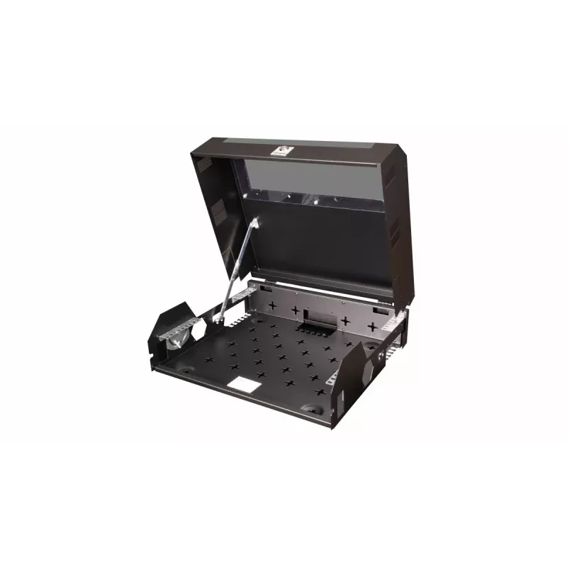 Szafa rack naścienna Equip cienki Flex 19' 5U RAL9005 Czarna