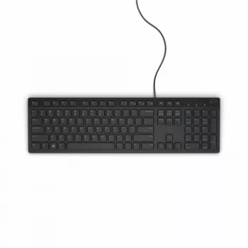 Klawiatura DELL KB216 uniwersalna USB QWERTY arabska czarna