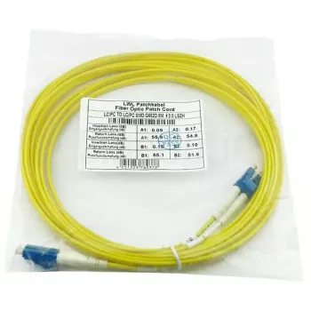 Kabel światłowodowy BlueOptics SFP3131BU2MK — OS2 singlemode 2 m, LC–LC, 9 µm, pełny dupleks
