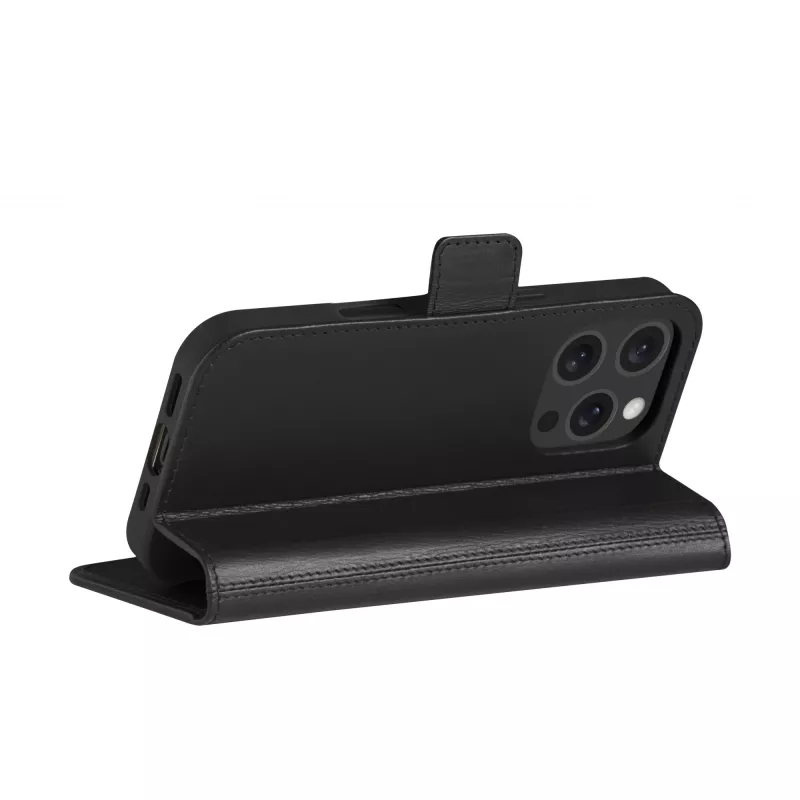 Etui z klapką dbramante1928 iPhone 16 Pro Czarny 3 kieszenie na karty