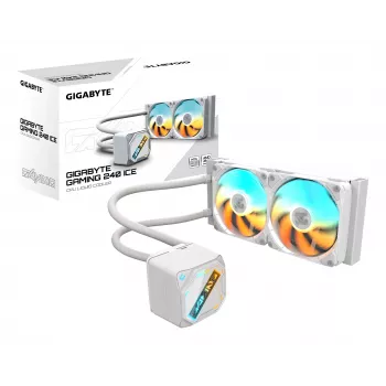 Chłodzenie procesora GIGABYTE GAMING 240 ICE GP-GIGABYTE GME 240I 240mm radiator podświetlenie RGB