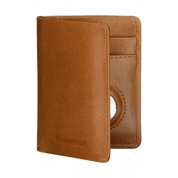 Portfel / etui na karty / organizer na dokumenty podróżne d bramante BIATGT001679 Brązowa skóra
