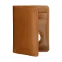 Portfel / etui na karty / organizer na dokumenty podróżne d bramante BIATGT001679 Brązowa skóra