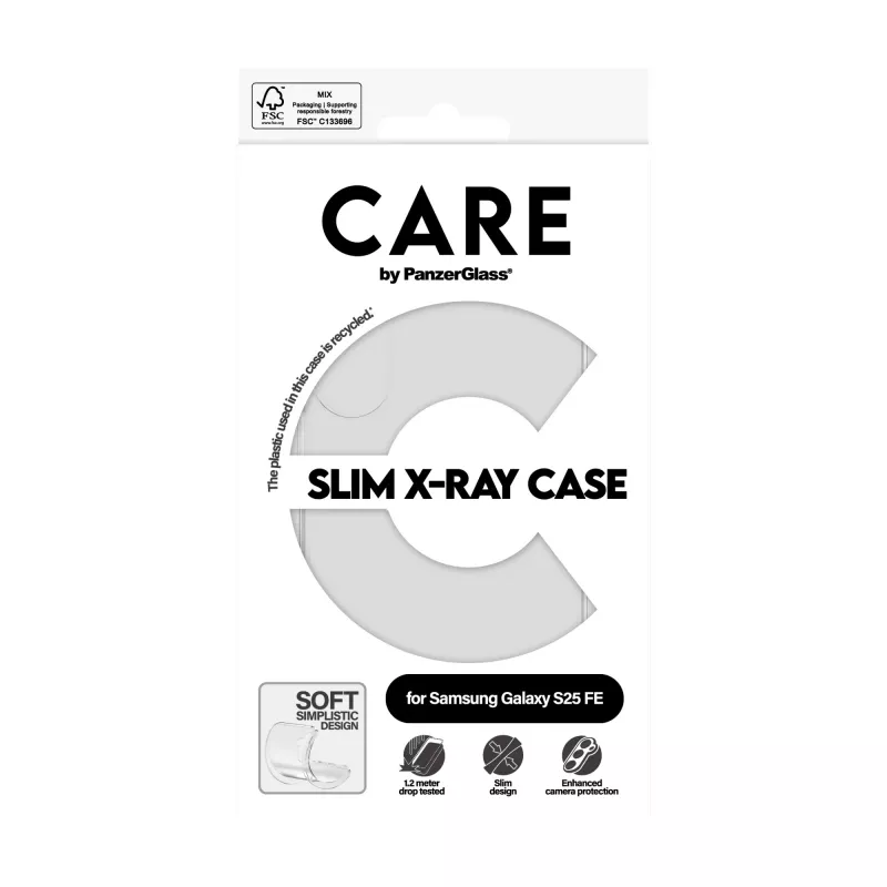 PanzerGlass CARE™ by ® X-Ray etui Samsung Galaxy S25 FE 5G