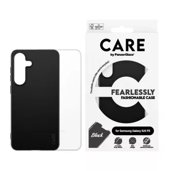 PanzerGlass CARE™ by ® etui TPU czarne Samsung Galaxy S25 FE 5G