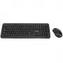 Targus AKM610ES klawiatura W zestawie mysz Uniwersalny RF Wireless Hiszpański Czarny