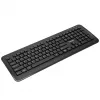 Targus AKM610ES klawiatura W zestawie mysz Uniwersalny RF Wireless Hiszpański Czarny
