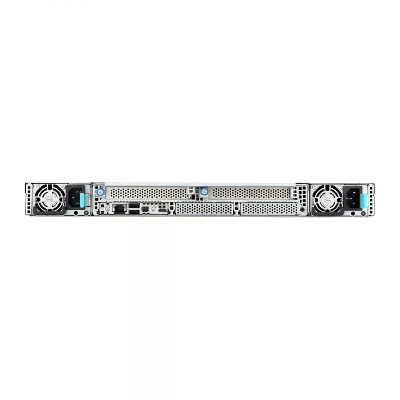 ASUS RS700A-E13-RS12U LGA 6096P Rack (1U) Czarny, Srebrny