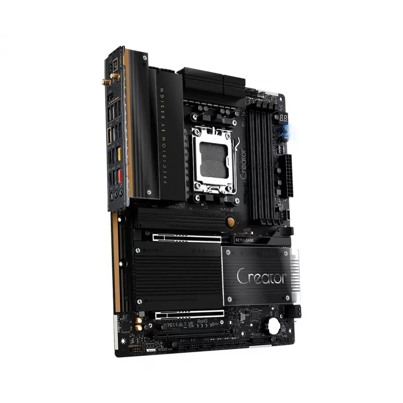 Płyta główna ASRock X870 Taichi Creator ATX — AMD X870, Socket AM5, DDR5, 4 DIMM, 256 GB, 10Gb Ethernet, Wi‑Fi 7