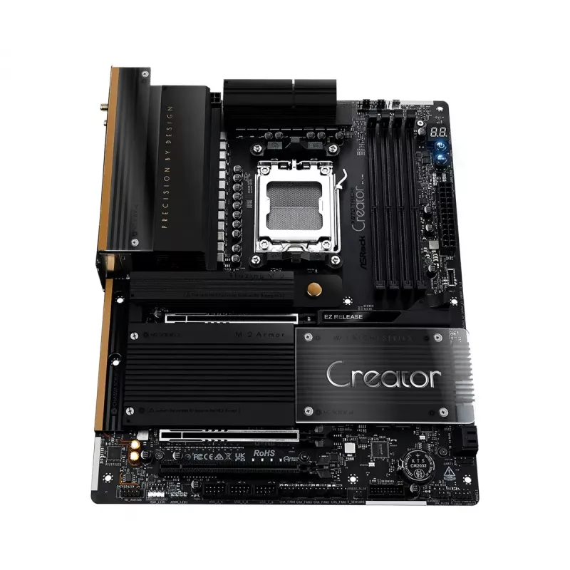 Płyta główna ASRock X870 Taichi Creator ATX — AMD X870, Socket AM5, DDR5, 4 DIMM, 256 GB, 10Gb Ethernet, Wi‑Fi 7
