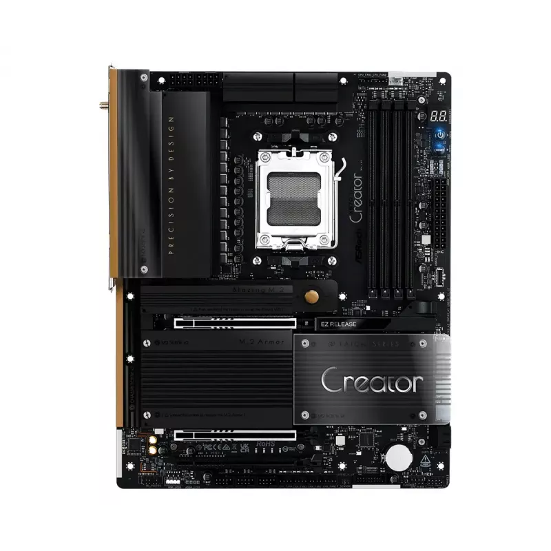 Płyta główna ASRock X870 Taichi Creator ATX — AMD X870, Socket AM5, DDR5, 4 DIMM, 256 GB, 10Gb Ethernet, Wi‑Fi 7
