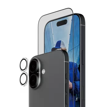 PanzerGlass 2-w-1 Zestaw Essentials iPhone 17 Odporność na zarysowania i wstrząsy
