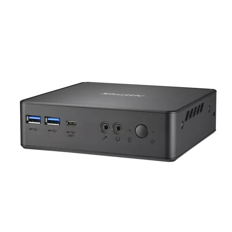 Shuttle Nano PC NC4010BAV2, Intel Celeron 7305, 8GB DDR4, 128GB M.2, 1x HDMI, 1x DP, 7x USB, 1x LAN, w zestawie VESA i podstawa