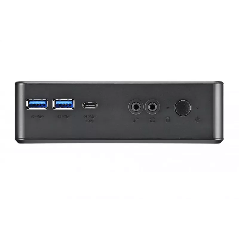 Shuttle Nano PC NC4010BAV2, Intel Celeron 7305, 8GB DDR4, 128GB M.2, 1x HDMI, 1x DP, 7x USB, 1x LAN, w zestawie VESA i podstawa