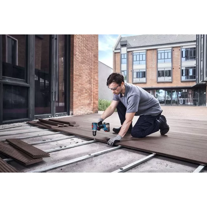 Bosch GSR 18V-65 Professional 2100 obr./min Kluczyk 1,06 kg Czarny, Niebieski