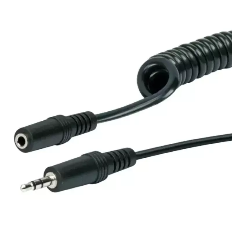 Kabel audio Schwaiger KHA4035 3 m 3,5 mm żeński na żeński czarny
