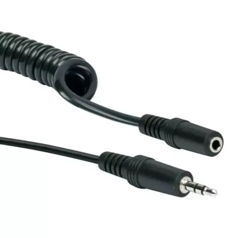 Kabel audio Schwaiger KHA4035 3 m 3,5 mm żeński na żeński czarny