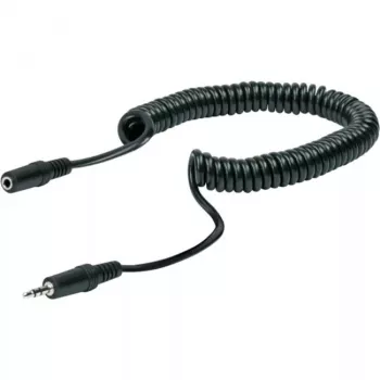 Kabel audio Schwaiger KHA4035 3 m 3,5 mm żeński na żeński czarny
