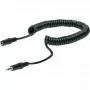 Kabel audio Schwaiger KHA4035 3 m 3,5 mm żeński na żeński czarny