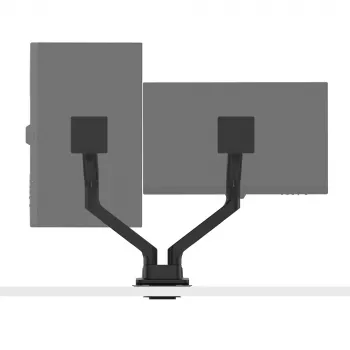 Ramię monitora BenQ BDH01 Dual z regulowaną wysokością, czarne, kompatybilne z VESA