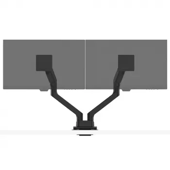 Ramię monitora BenQ BDH01 Dual z regulowaną wysokością, czarne, kompatybilne z VESA