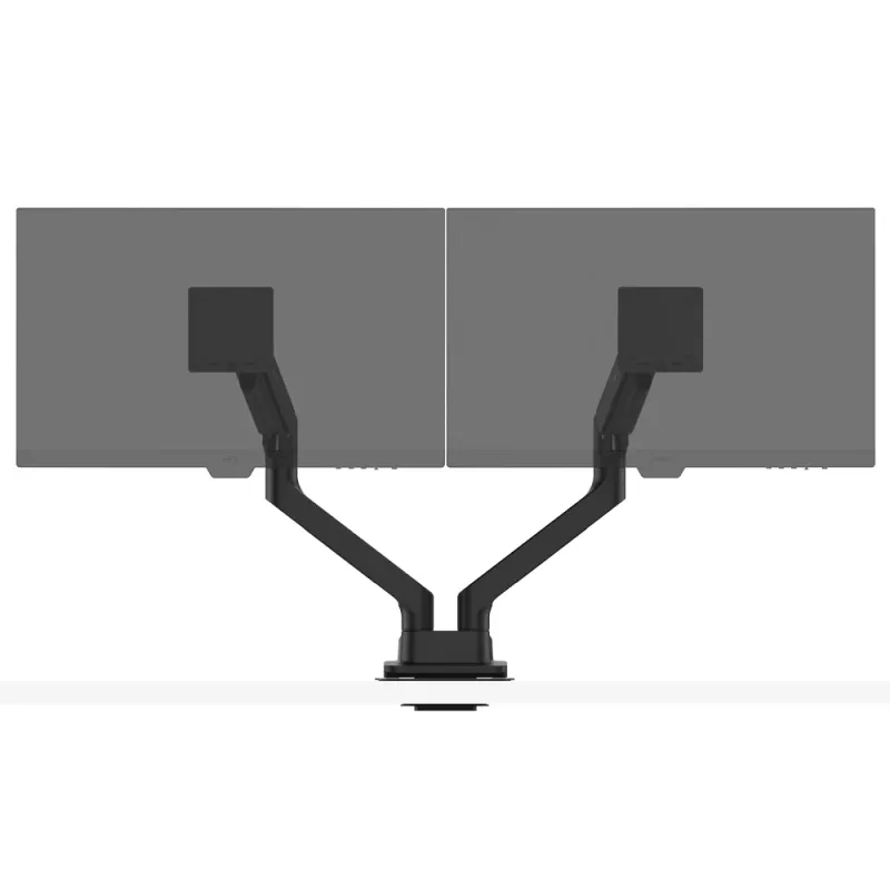 Ramię monitora BenQ BDH01 Dual z regulowaną wysokością, czarne, kompatybilne z VESA