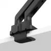 Ramię monitora BenQ BDH01 Dual z regulowaną wysokością, czarne, kompatybilne z VESA