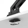 Ramię monitora BenQ BDH01 Dual z regulowaną wysokością, czarne, kompatybilne z VESA