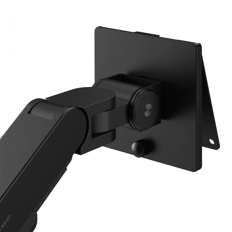 Ramię monitora BenQ BDH01 Dual z regulowaną wysokością, czarne, kompatybilne z VESA