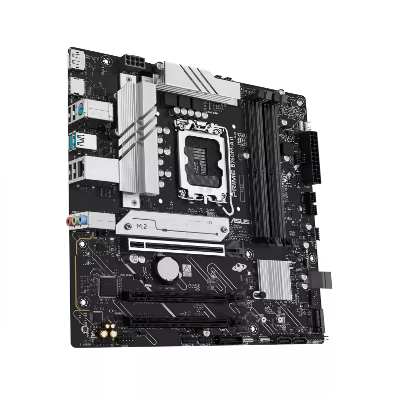 Płyta główna ASUS PRIME B760M-A II-CSM — Intel B760, LGA1700, microATX, DDR5, do 256 GB, M.2/PCIe 4.0/SATA III, 2,5Gb Ethernet