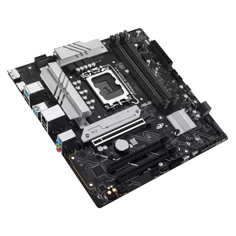 Płyta główna ASUS PRIME B760M-A II-CSM — Intel B760, LGA1700, microATX, DDR5, do 256 GB, M.2/PCIe 4.0/SATA III, 2,5Gb Ethernet