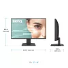 Monitor komputerowy BenQ GW2490C 23,8 cala (60,5 cm) Full HD 1920×1080 5 ms 178° VESA Czarny z głośnikami