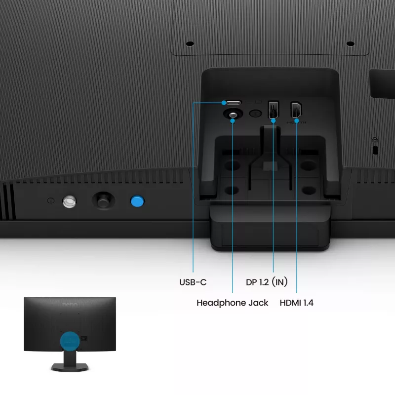 Monitor komputerowy BenQ GW2490C 23,8 cala (60,5 cm) Full HD 1920×1080 5 ms 178° VESA Czarny z głośnikami
