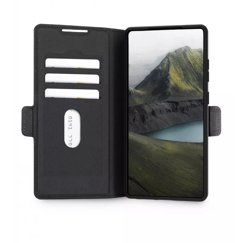 Etui na telefon dbramante1928 Bergen Pro plastikowe czarne do Samsung Galaxy S25 Ultra