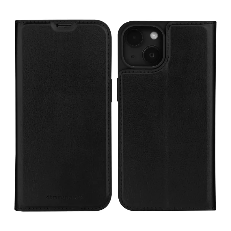 Etui z klapką dbramante1928 Bulk Bergen iPhone 15 Czarny
