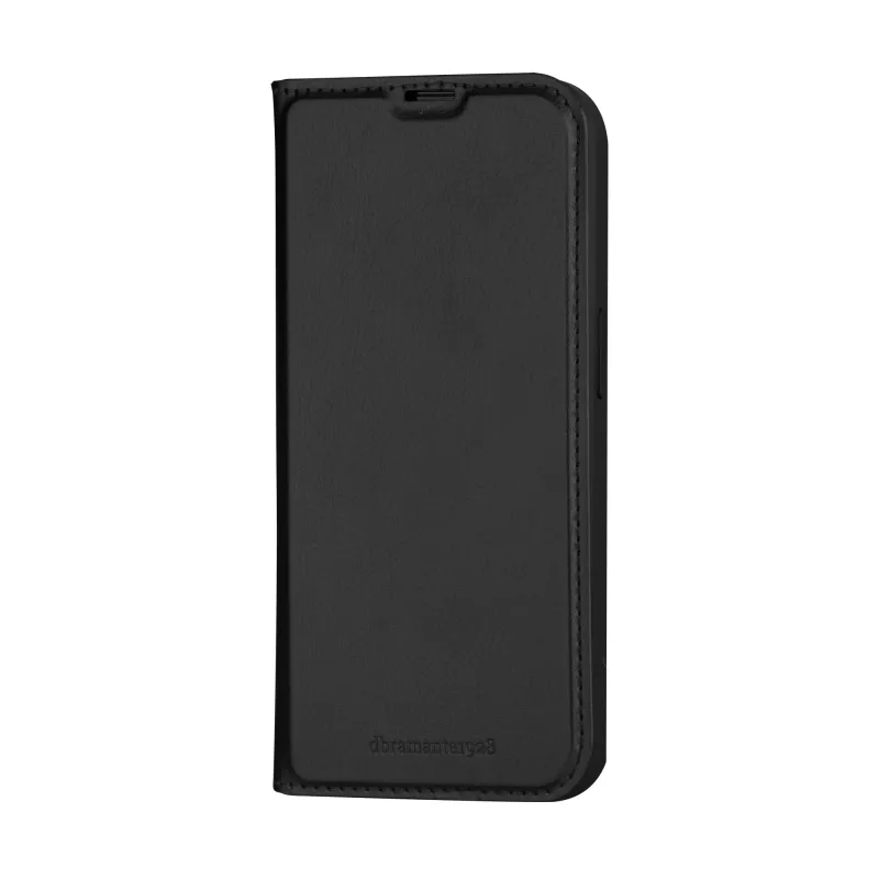 Etui z klapką dbramante1928 Bulk Bergen iPhone 15 Czarny
