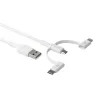 dbramante1928 re-charge - kabel 3w1 – USB A na USB-A, C i Lightning - W
