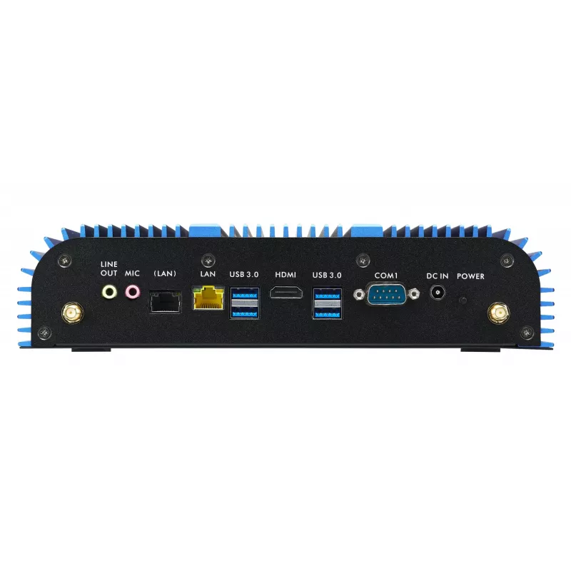 Shuttle BPCAL02-i5 przemysłowy Box-PC, Core i5-1235U, 2x SO-DIMM, 2x LAN, 1x COM, 1x HDMI, 4x USB, bez wentylatora, praca ciągła 24/7